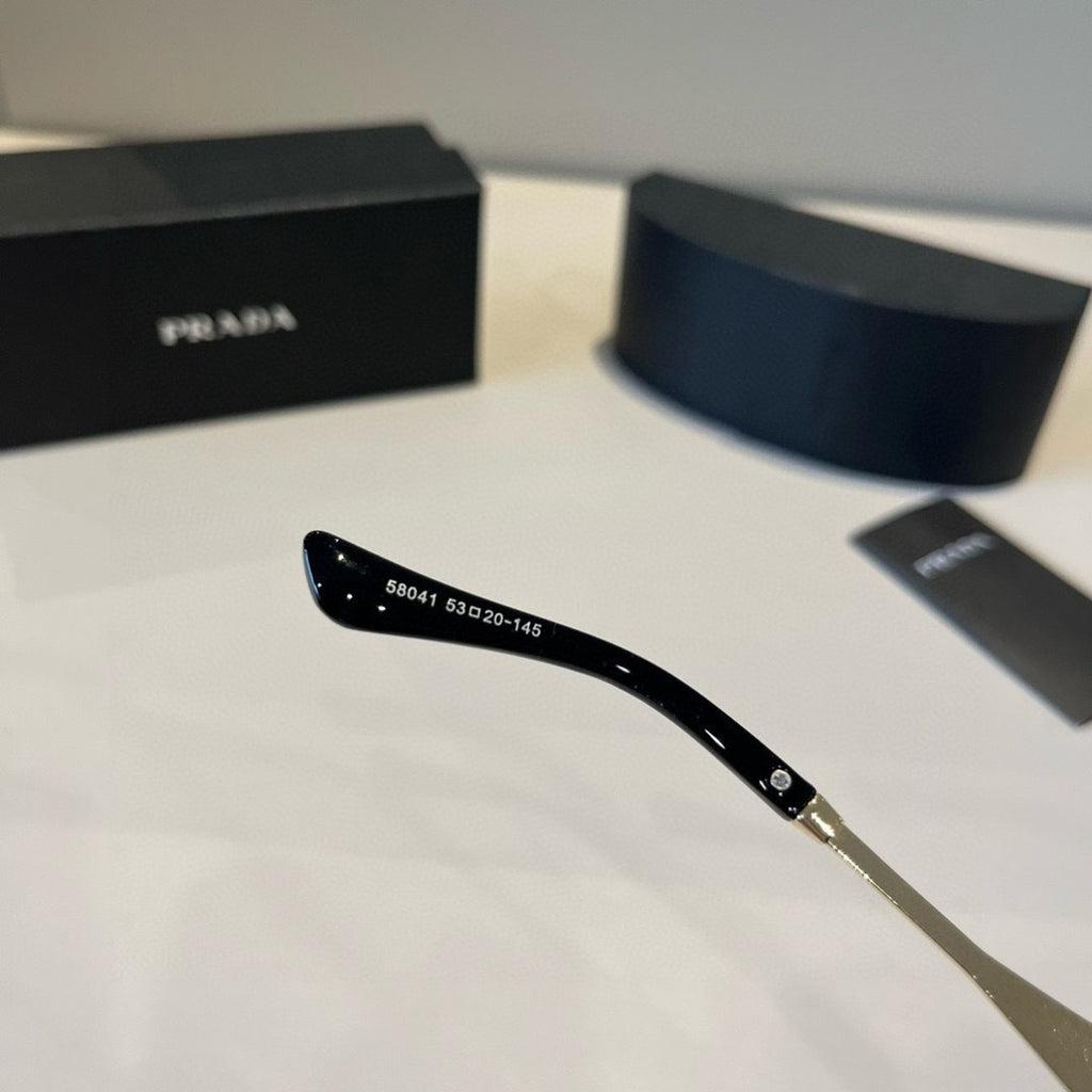 Prada Fashion Black Lens Sunglasses for Women - detail image 10