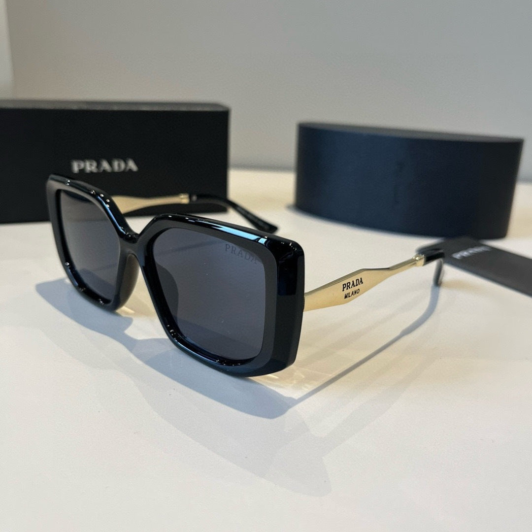 Prada Fashion Black Lens Sunglasses for Women - detail image 3