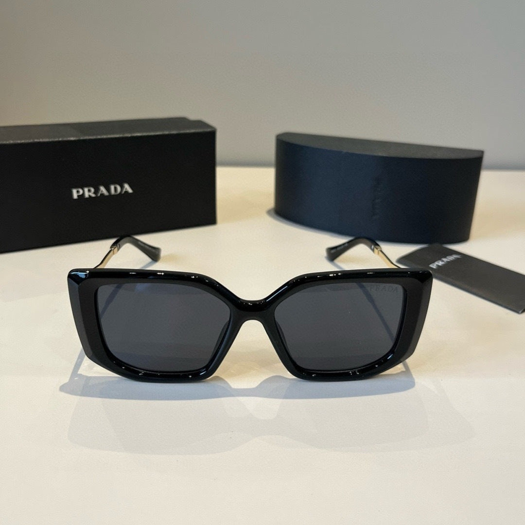 Prada Fashion Black Lens Sunglasses for Women - detail image 2