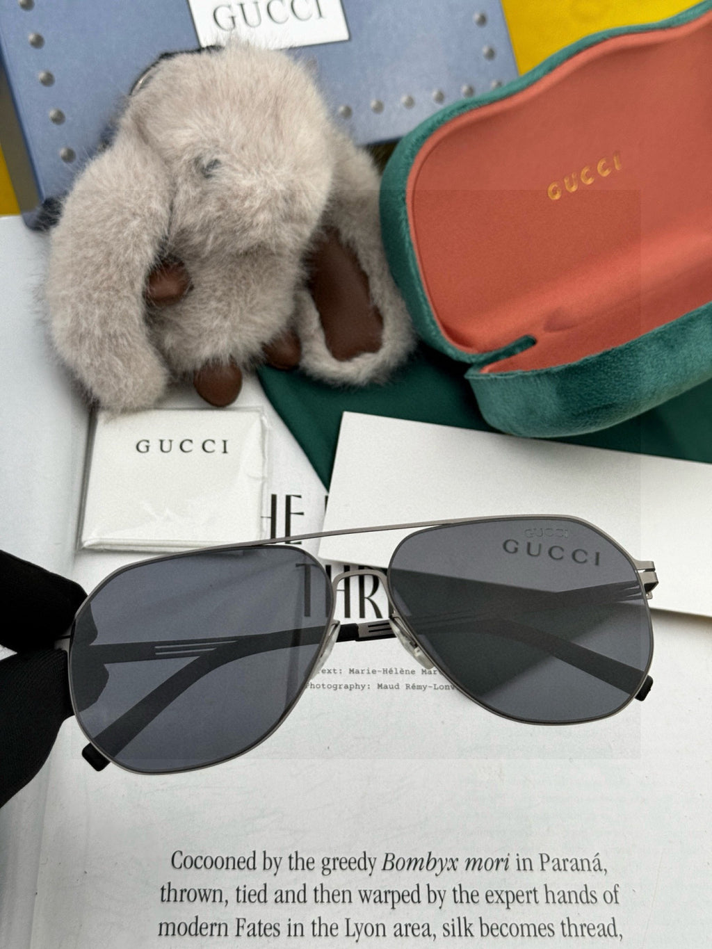 Gucci G911 Fashion Gold Lens Sunglasses for Men & Women - 158205