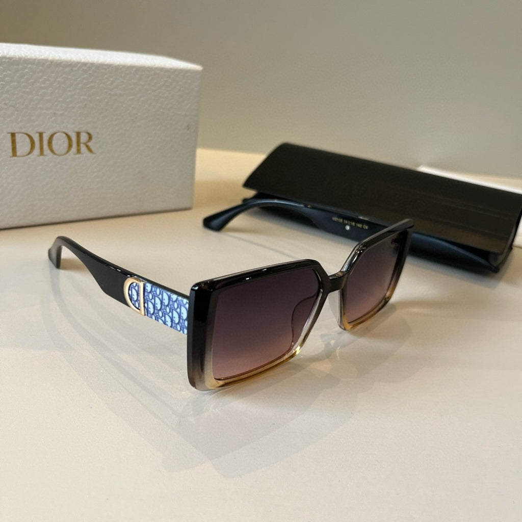 Dior Fashion Brown Lens Sunglasses for Men & Women - 486747