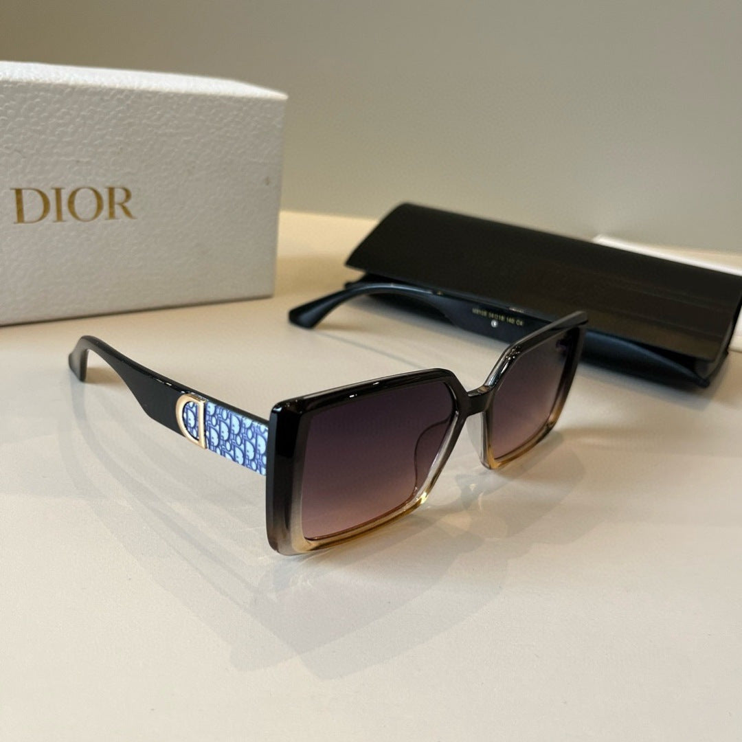 Dior Fashion Brown Lens Sunglasses for Men & Women - 486747