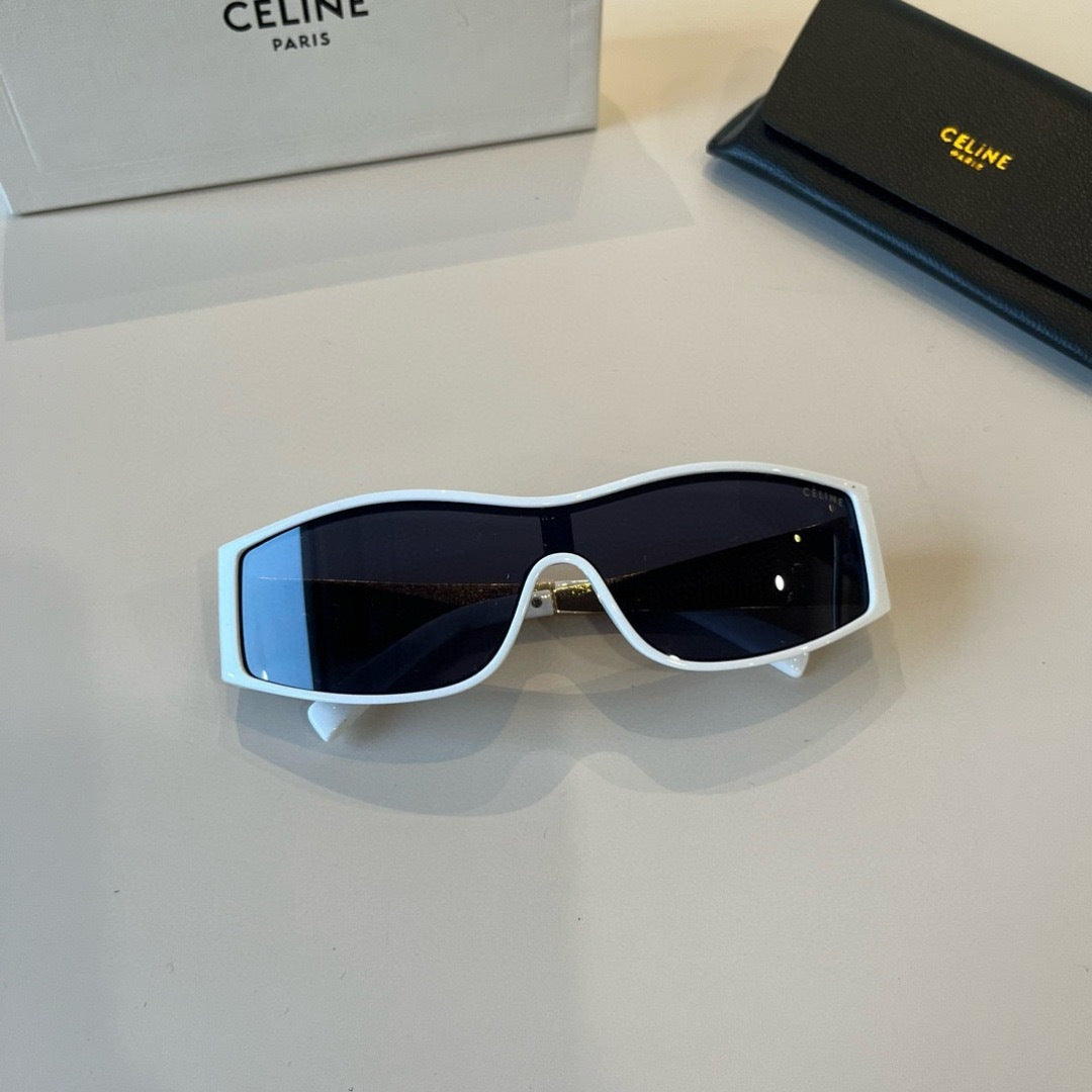 Celine Metal Fashion Blue Lens Sunglasses for Men & Women - 431976 - detail image 4