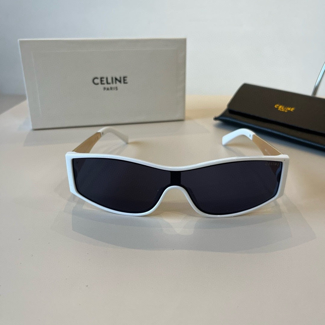 Celine Metal Fashion Blue Lens Sunglasses for Men & Women - detail image 2