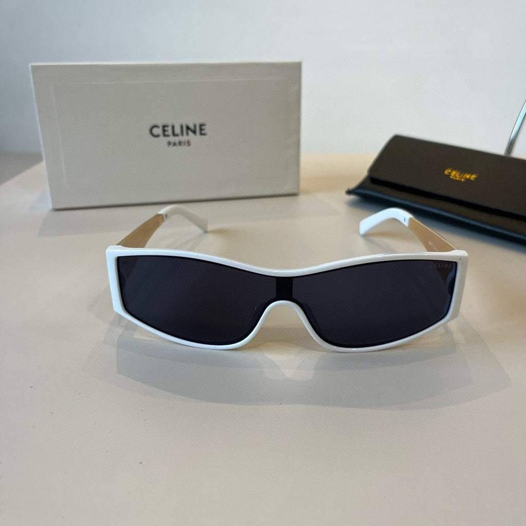 Celine Metal Fashion Blue Lens Sunglasses for Men & Women - 415635 - detail image 2