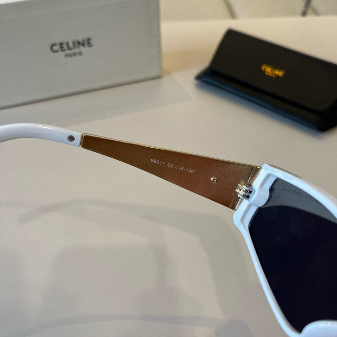 Celine Metal Fashion Blue Lens Sunglasses for Men & Women - 431976 - detail image 8