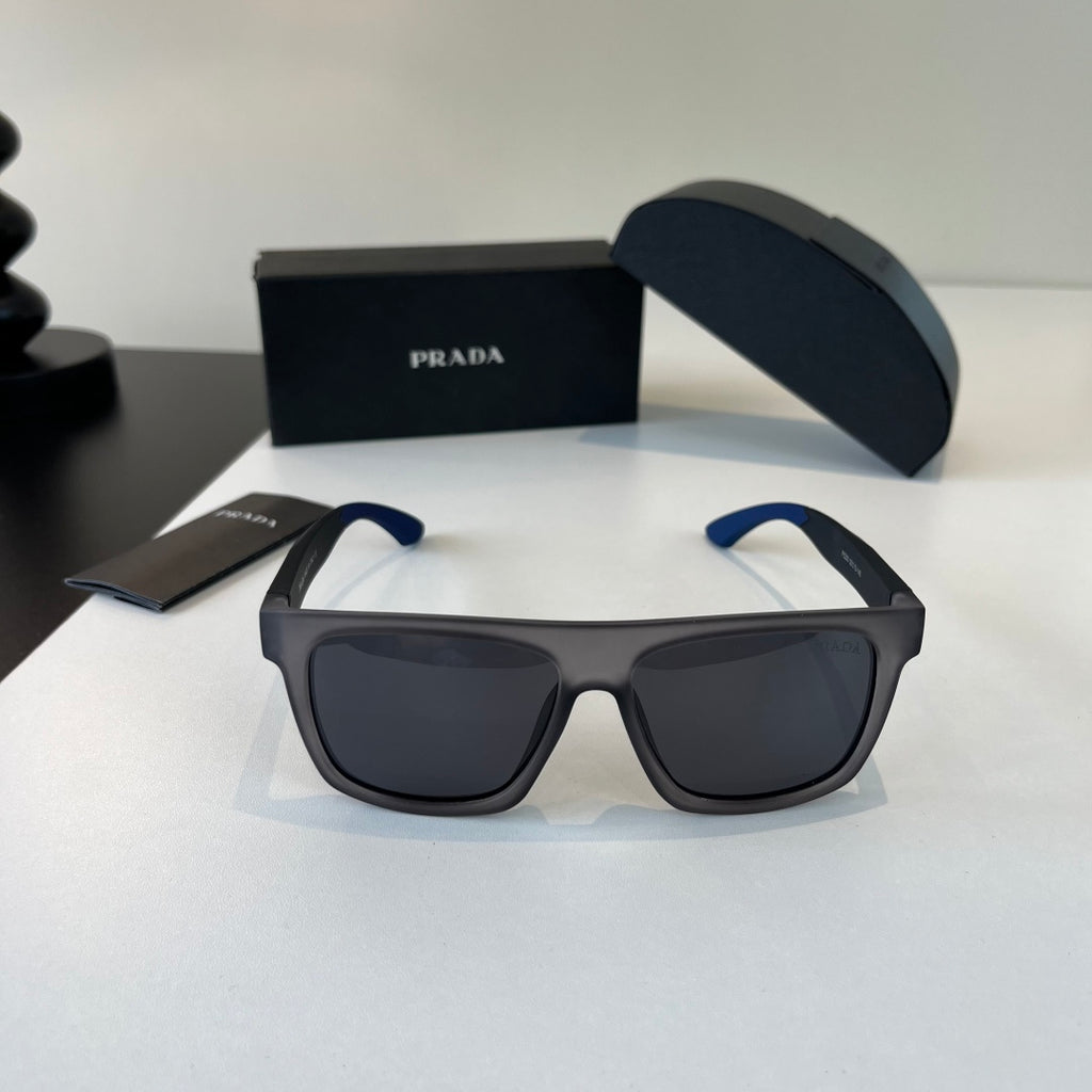 Prada Polarized Fashion Black Lens Sunglasses for Men - 398955 - detail image 2