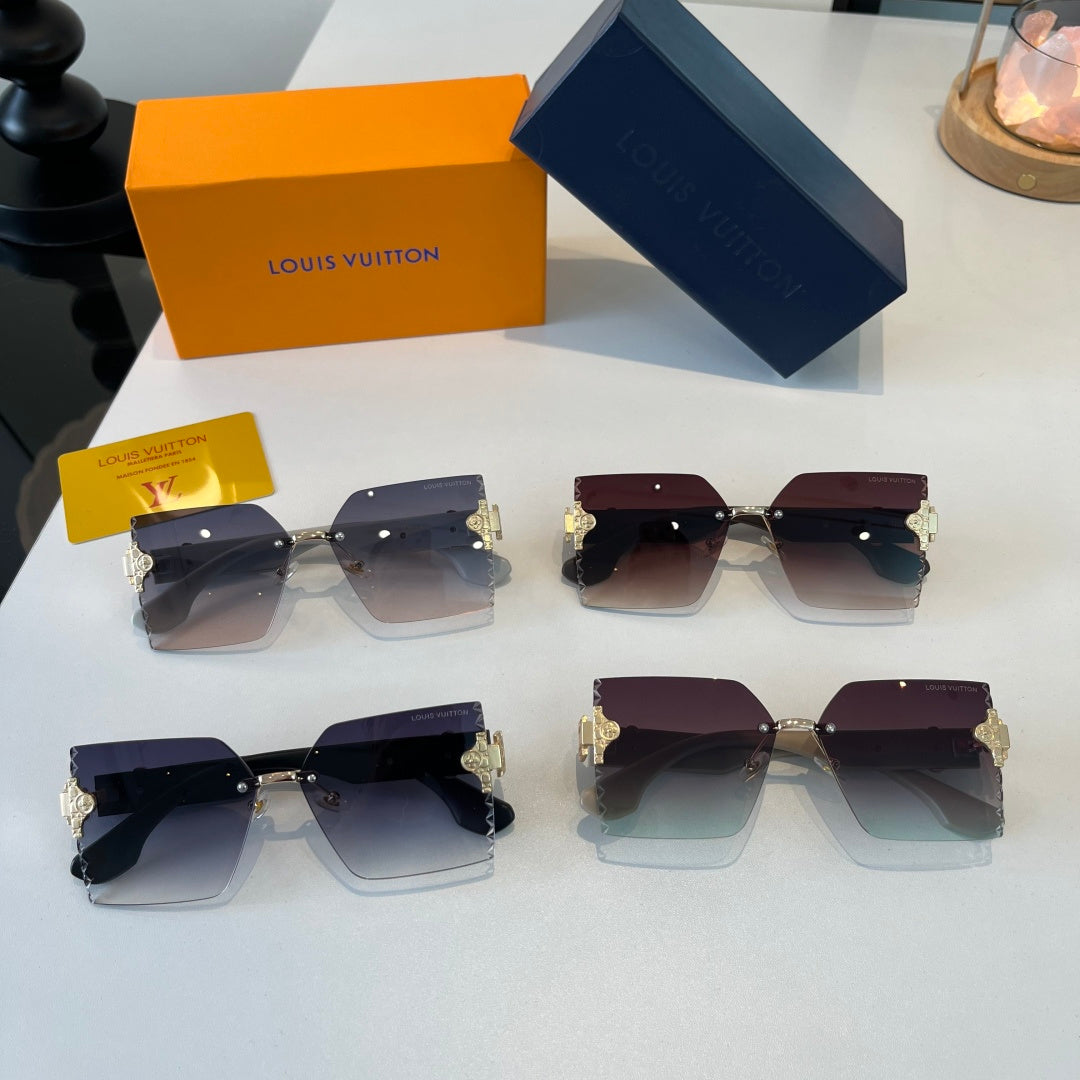 Louis Vuitton Fashion Silver Lens Sunglasses for Women - 448658 - detail image 11
