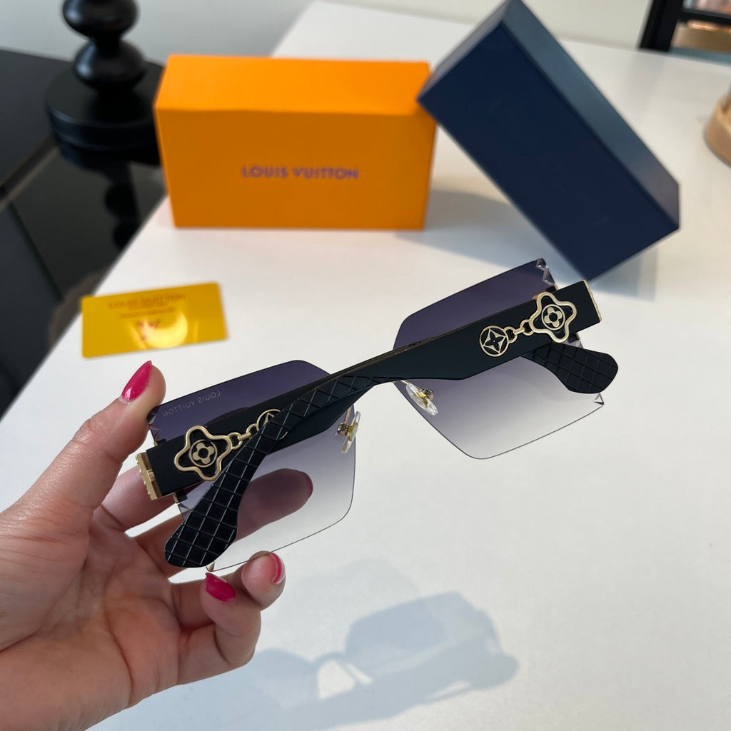 Louis Vuitton Fashion Silver Lens Sunglasses for Women - 493089 - detail image 8