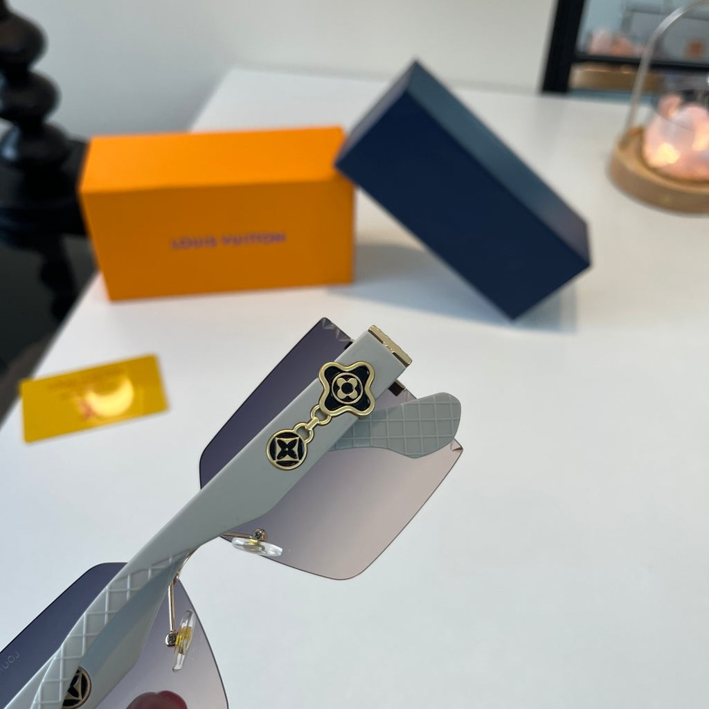 Louis Vuitton Fashion Silver Lens Sunglasses for Women - 448659 - detail image 7