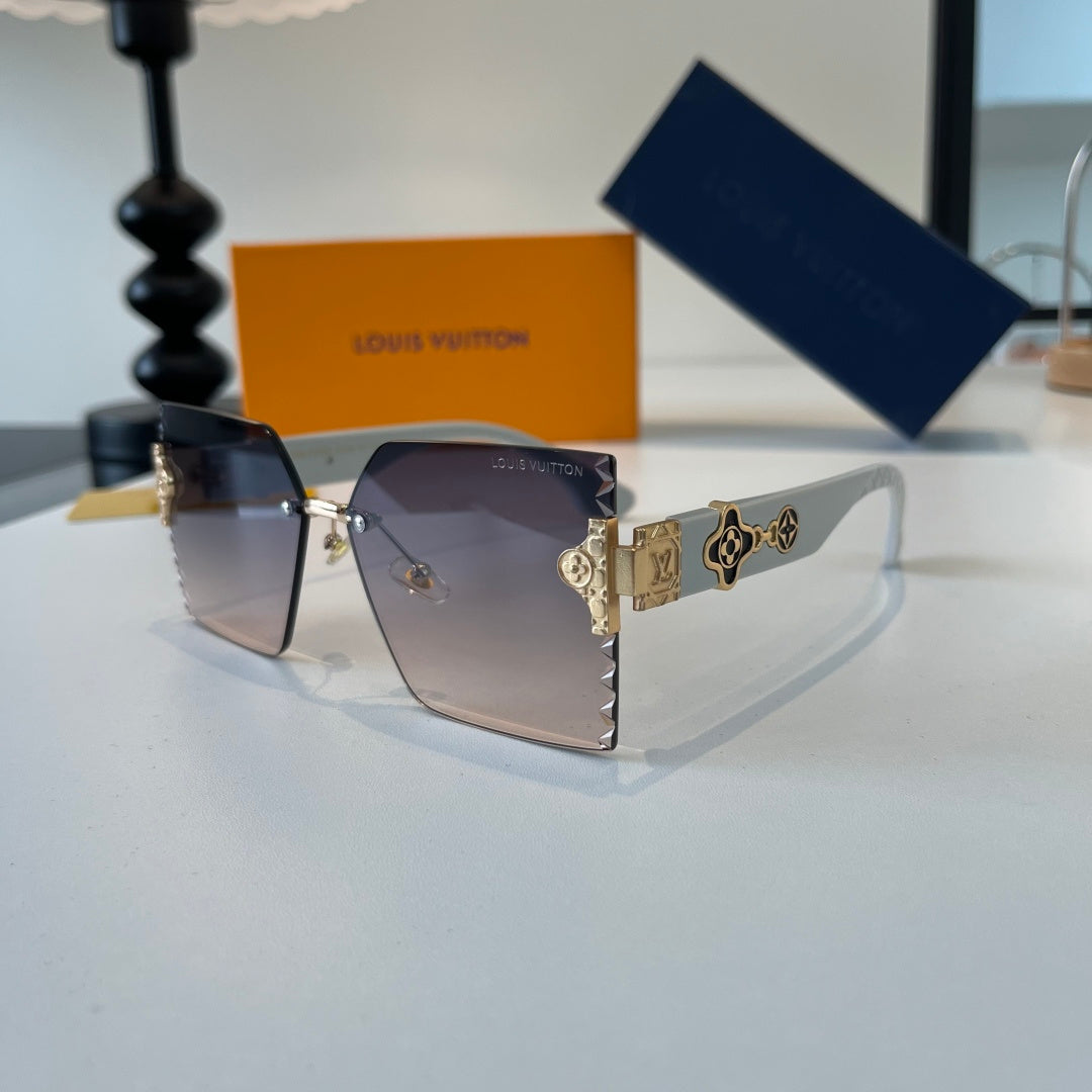Louis Vuitton Fashion Silver Lens Sunglasses for Women - 448659 - detail image 3