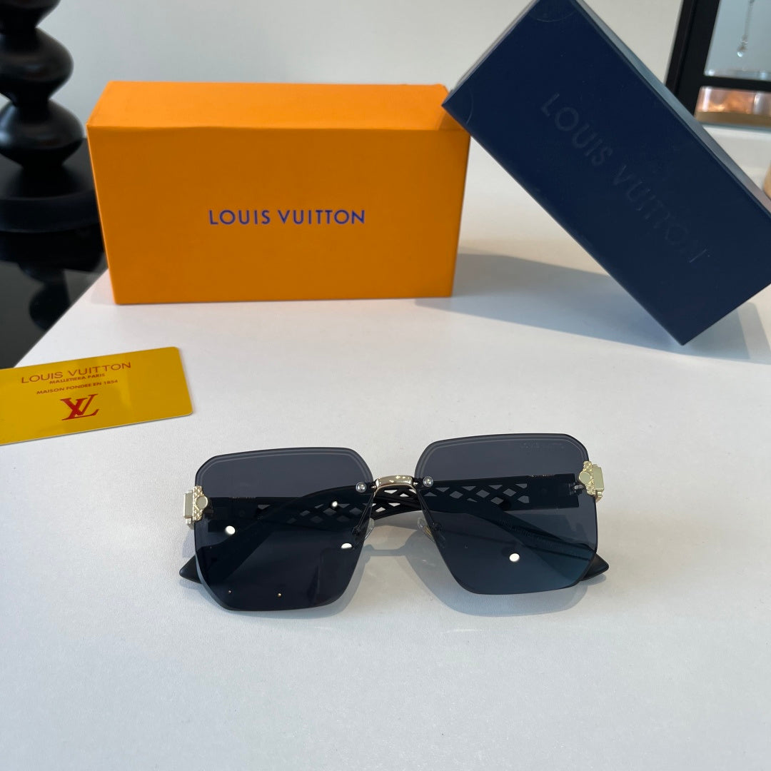 Louis Vuitton Fashion Silver Lens Sunglasses for Women - 493059 - detail image 4