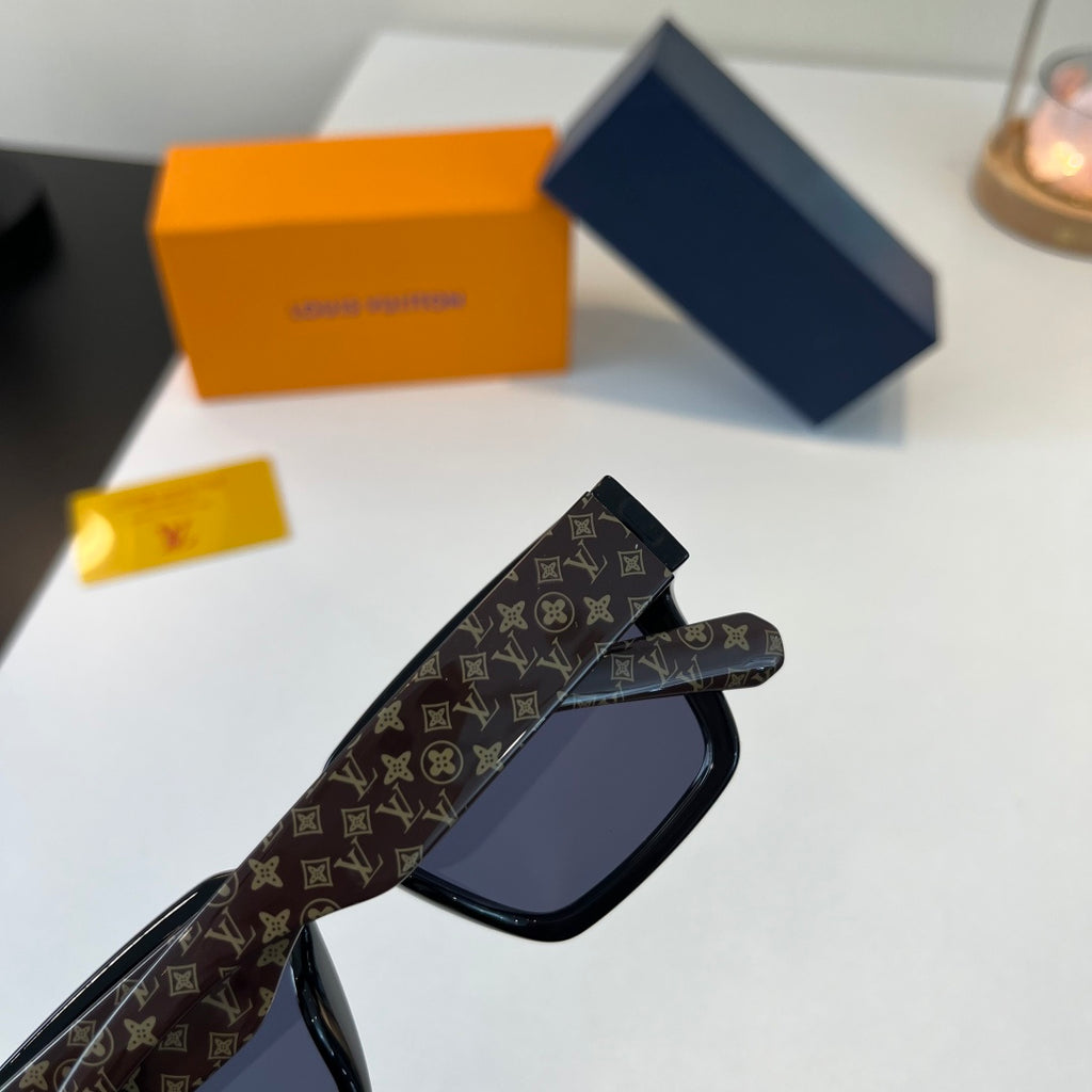 Louis Vuitton Fashion Black Lens Sunglasses for Men & Women - 493067 - detail image 8