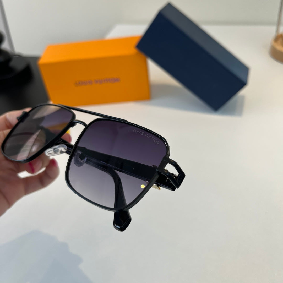 Louis Vuitton Metal Aviator Silver Lens Sunglasses for Men & Women - 493076 - detail image 6