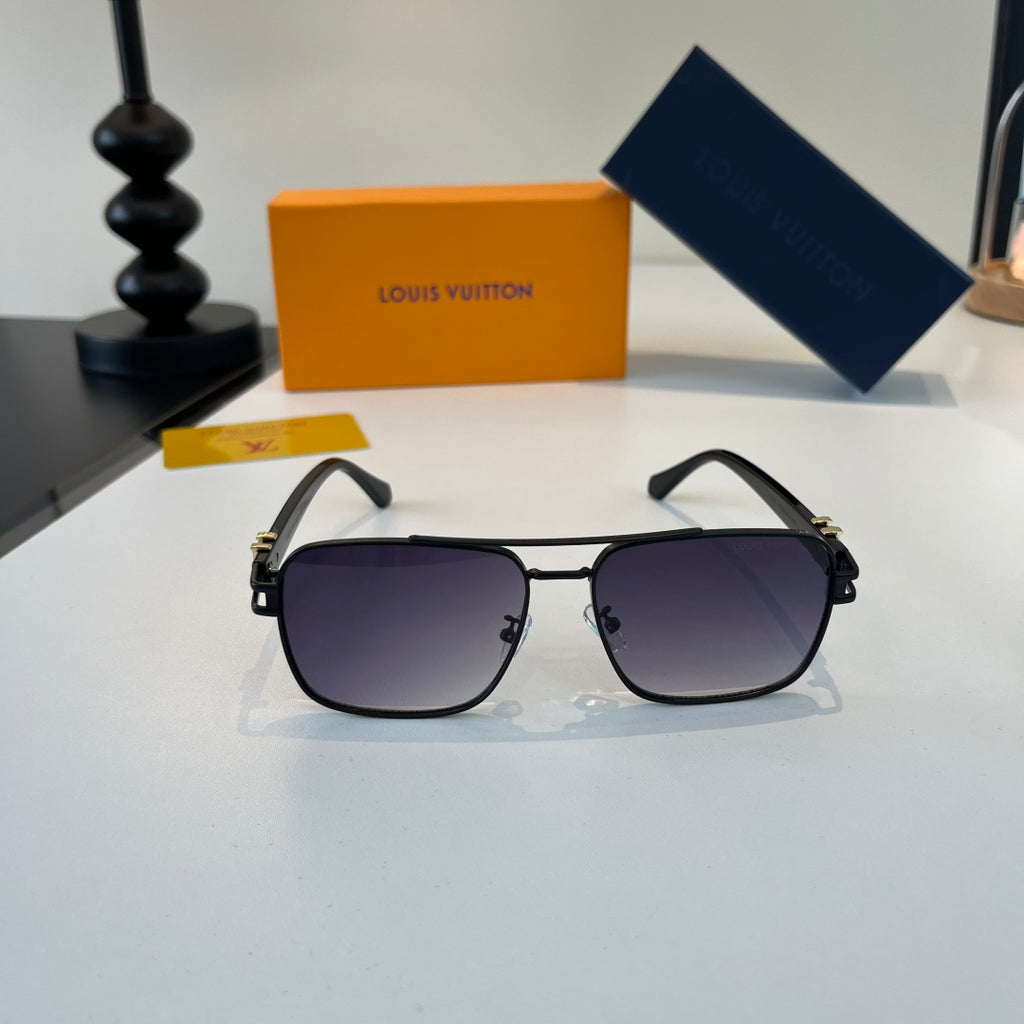 Louis Vuitton Metal Aviator Silver Lens Sunglasses for Men & Women - 448672 - detail image 2