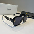 Celine Fashion Black Lens Sunglasses for Men & Women - 431958