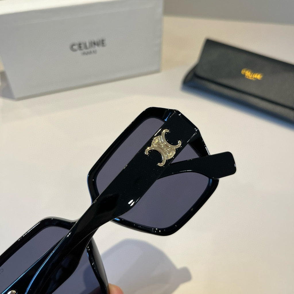 Celine Fashion Black Lens Sunglasses for Men & Women - 465518 - detail image 6