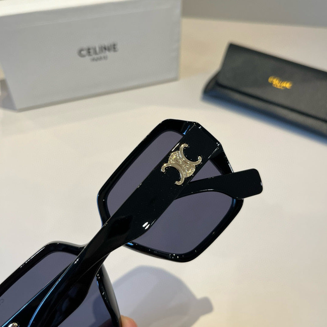 Celine Fashion Black Lens Sunglasses for Men & Women - 465518 - detail image 6