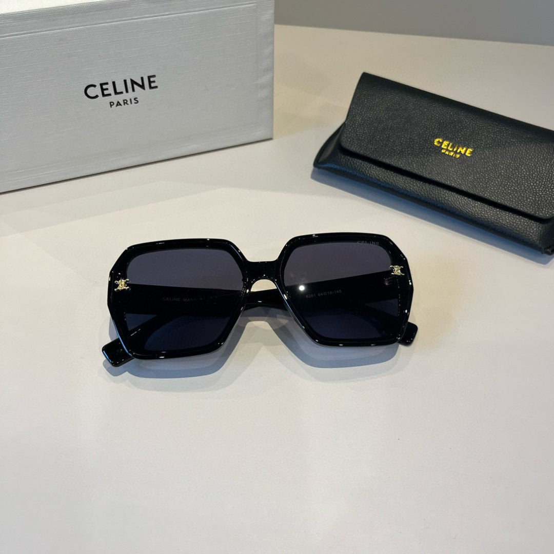 Celine Fashion Black Lens Sunglasses for Men & Women - 465518 - detail image 9