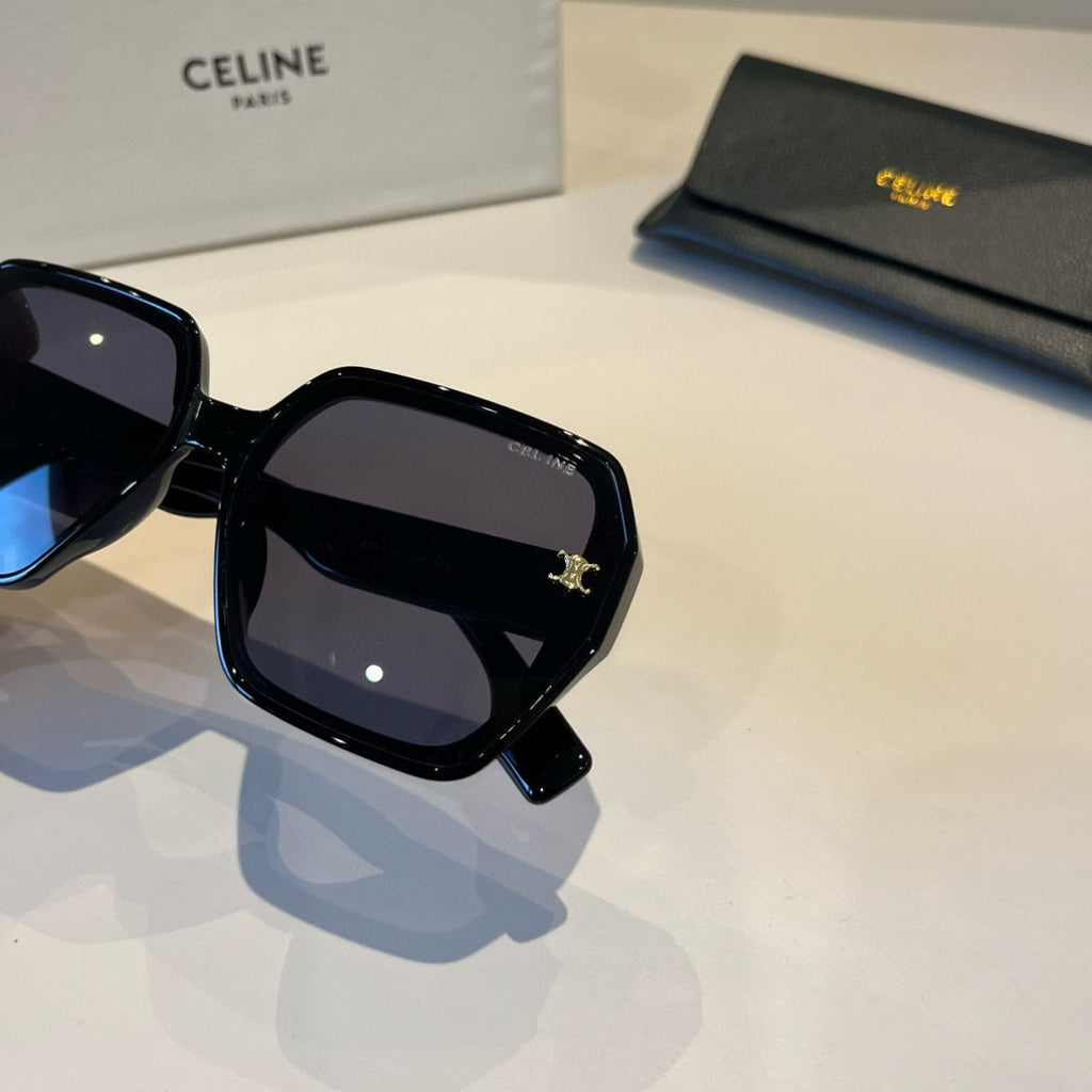 Celine Fashion Black Lens Sunglasses for Men & Women - 382515 - detail image 7