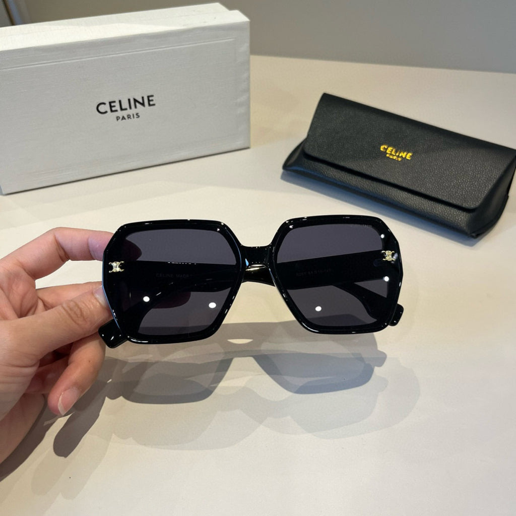 Celine Fashion Black Lens Sunglasses for Men & Women - 465518 - detail image 8