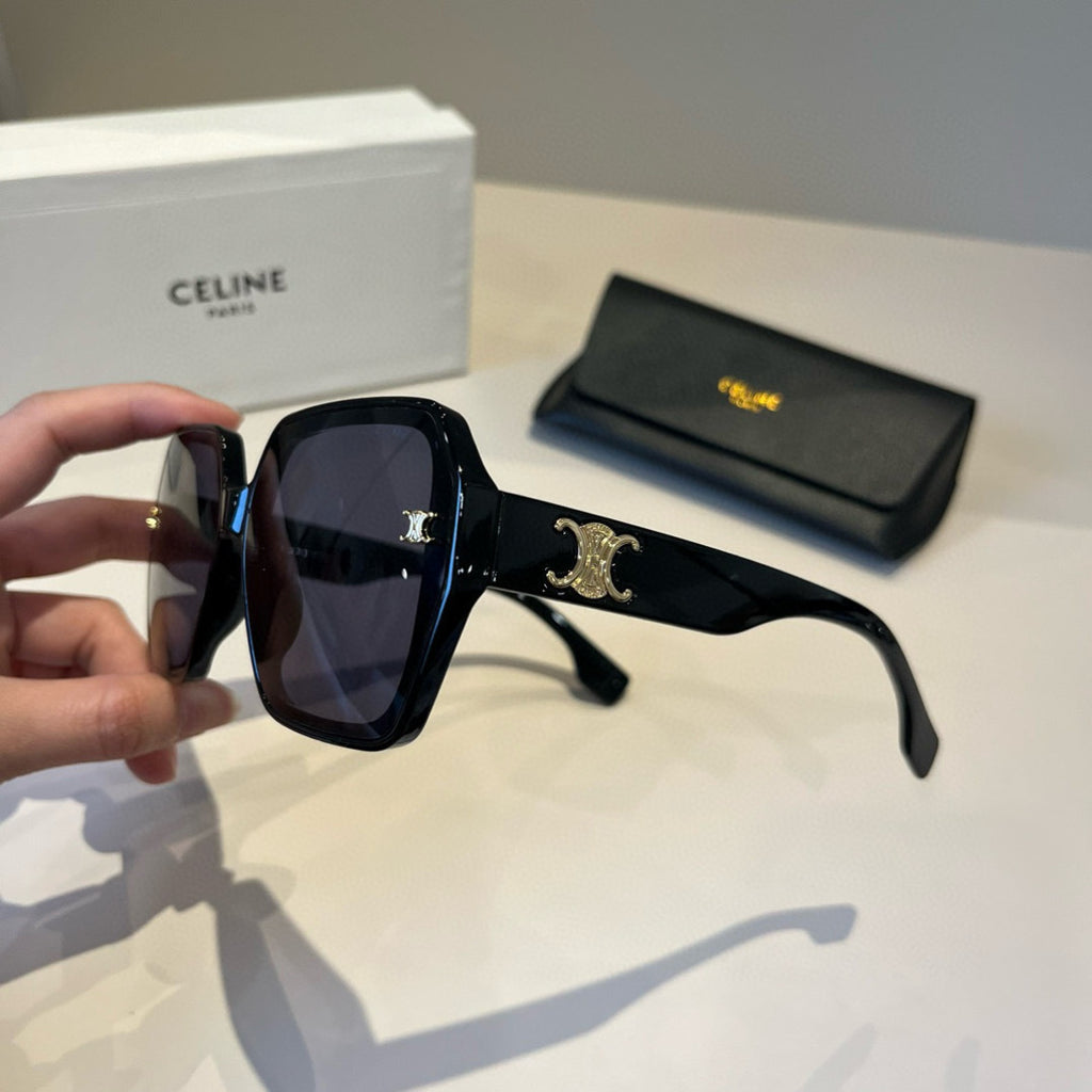 Celine Fashion Black Lens Sunglasses for Men & Women - 382515 - detail image 4