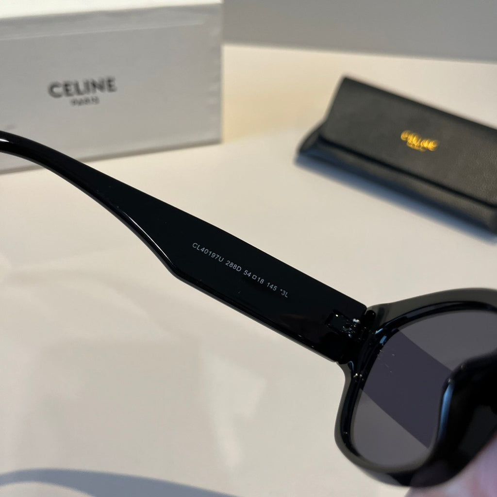 Celine Slim Black Lens Sunglasses for Men & Women - 431971 - detail image 9