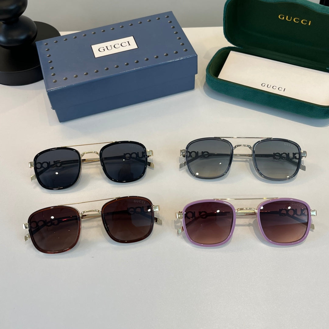 Gucci Oversized Red Lens Sunglasses for Men & Women - 493358 - detail image 12