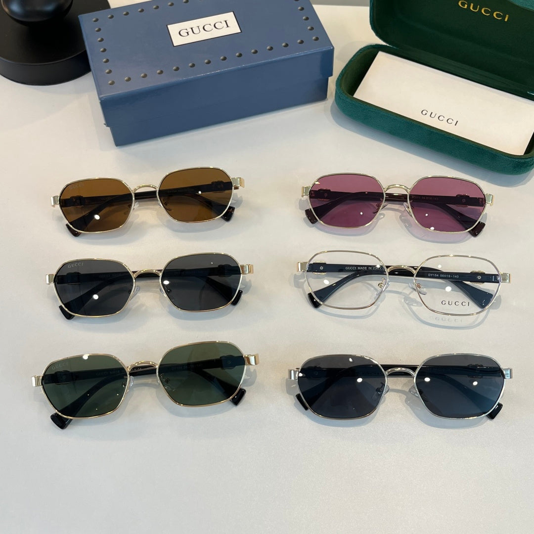 Gucci Oversized Silver Lens Sunglasses for Men & Women - 493363 - detail image 10