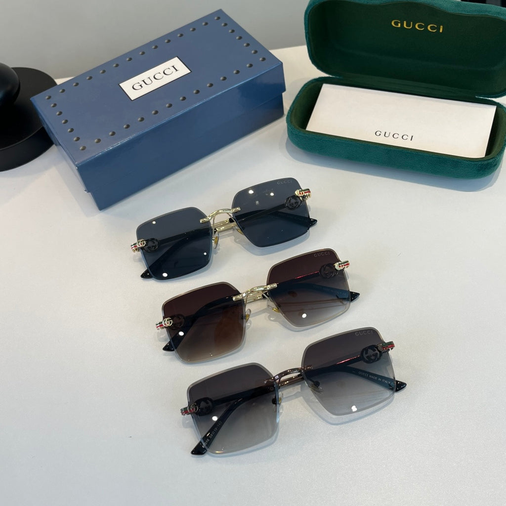 Gucci Fashion Silver Lens Sunglasses for Men & Women - 493370 - detail image 11