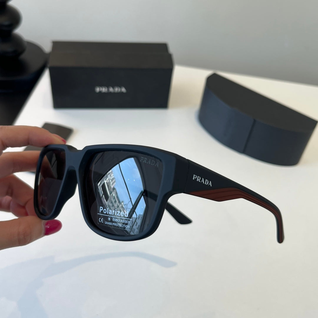 Prada Fashion Black Lens Sunglasses for Men & Women - 432075 - detail image 4