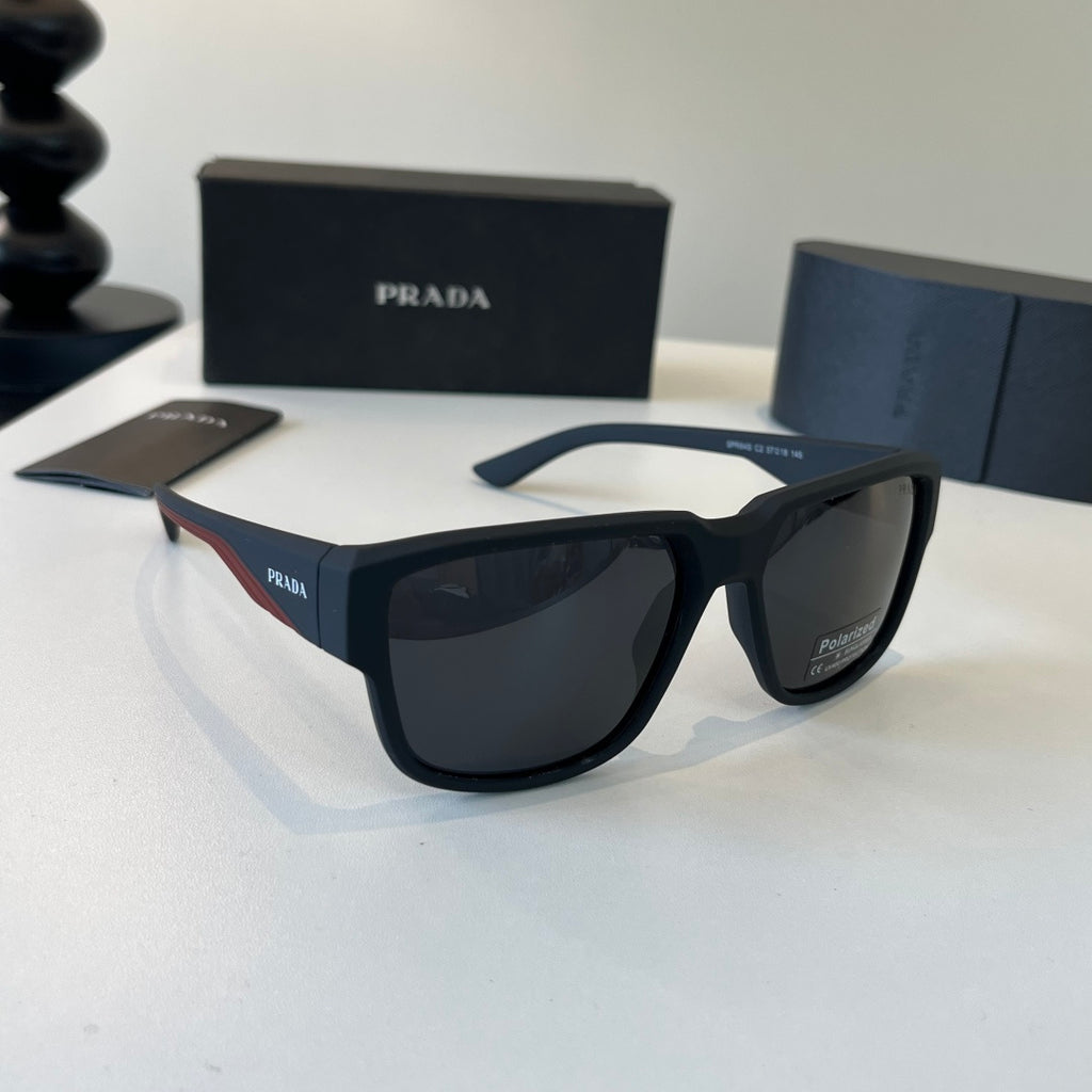Prada Fashion Black Lens Sunglasses for Men & Women - 432075