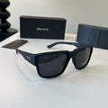 Prada Fashion Black Lens Sunglasses for Men & Women - 432075