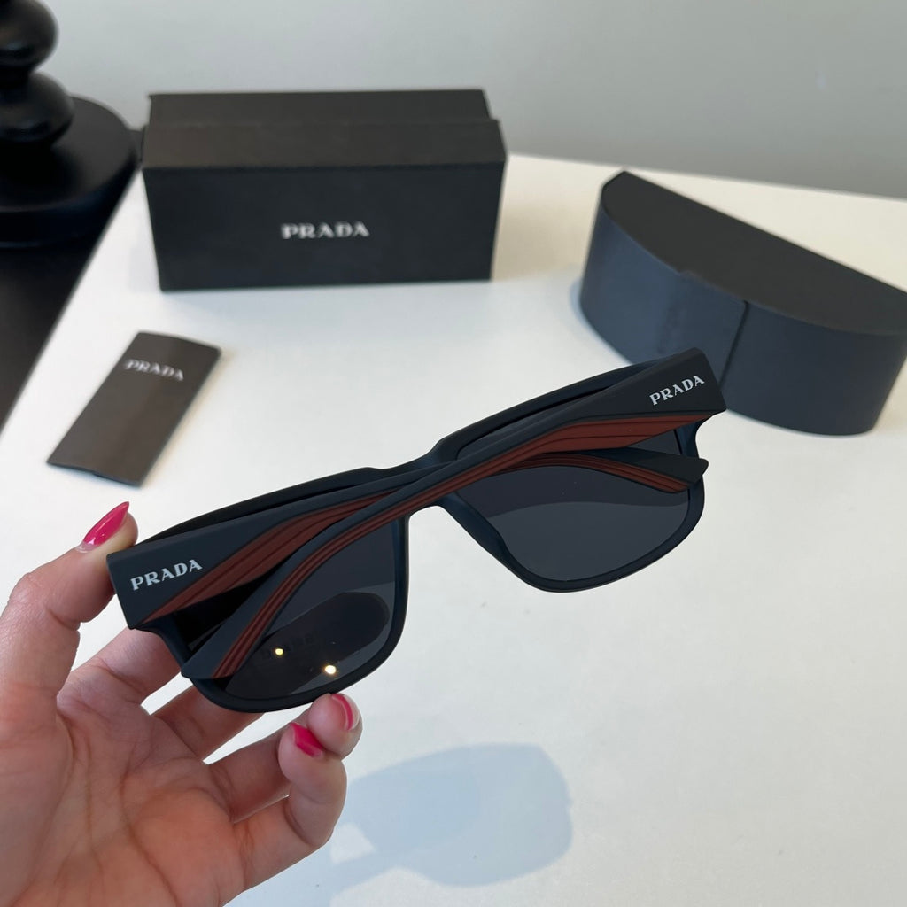 Prada Fashion Black Lens Sunglasses for Men & Women - 432075 - detail image 9