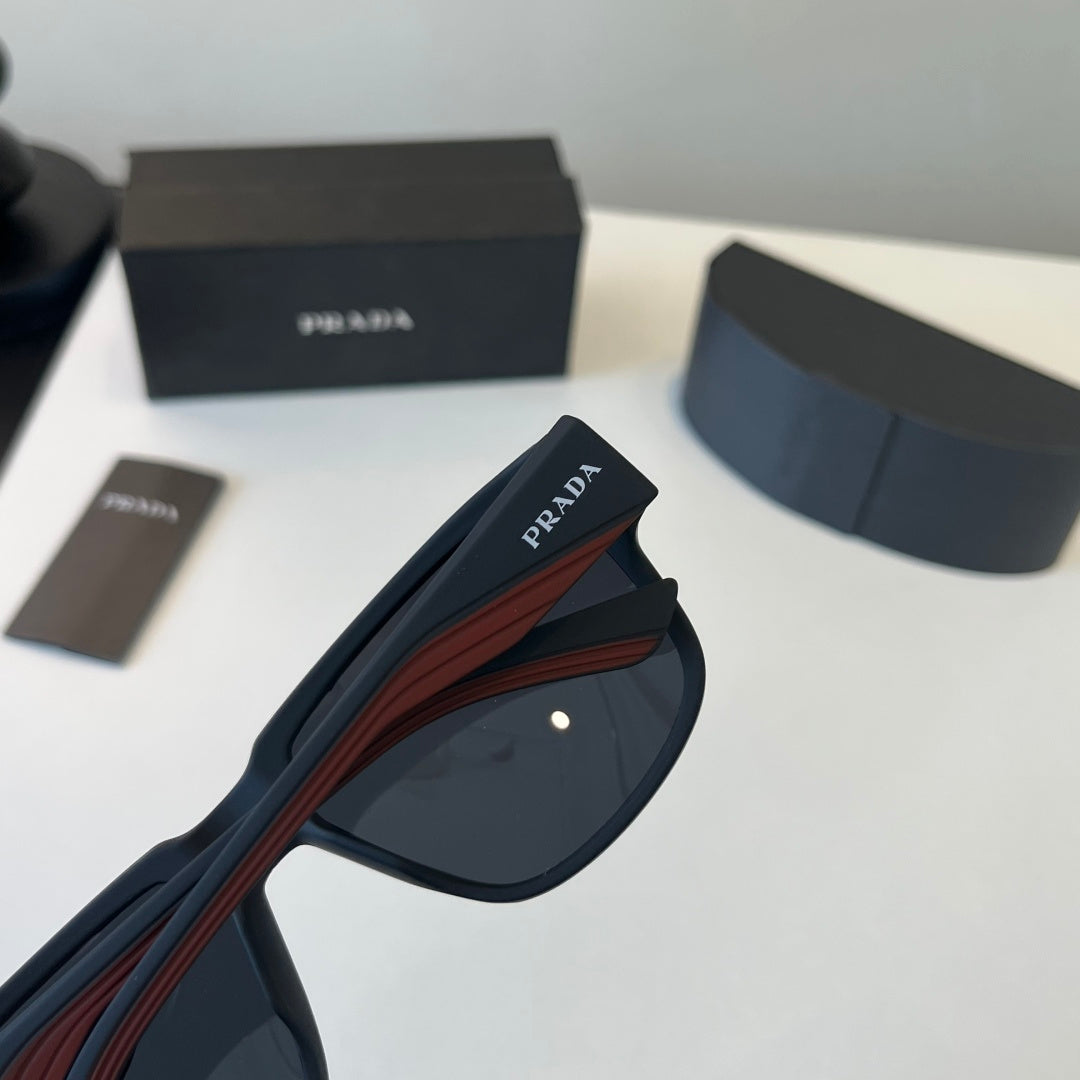 Prada Fashion Black Lens Sunglasses for Men & Women - 432075 - detail image 8