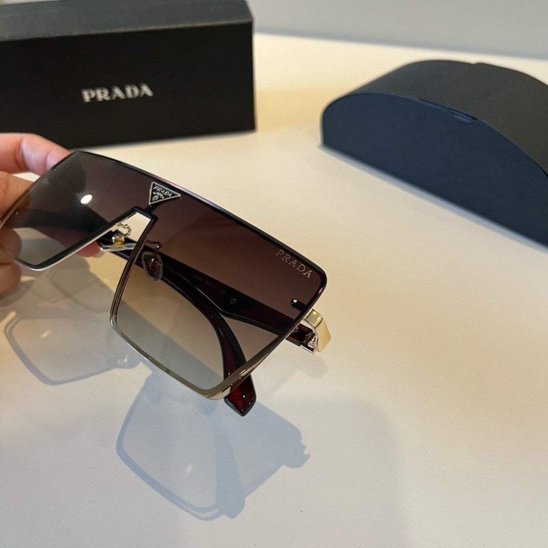 Prada Polarized Fashion Brown Lens Sunglasses for Men - 398929 - detail image 5