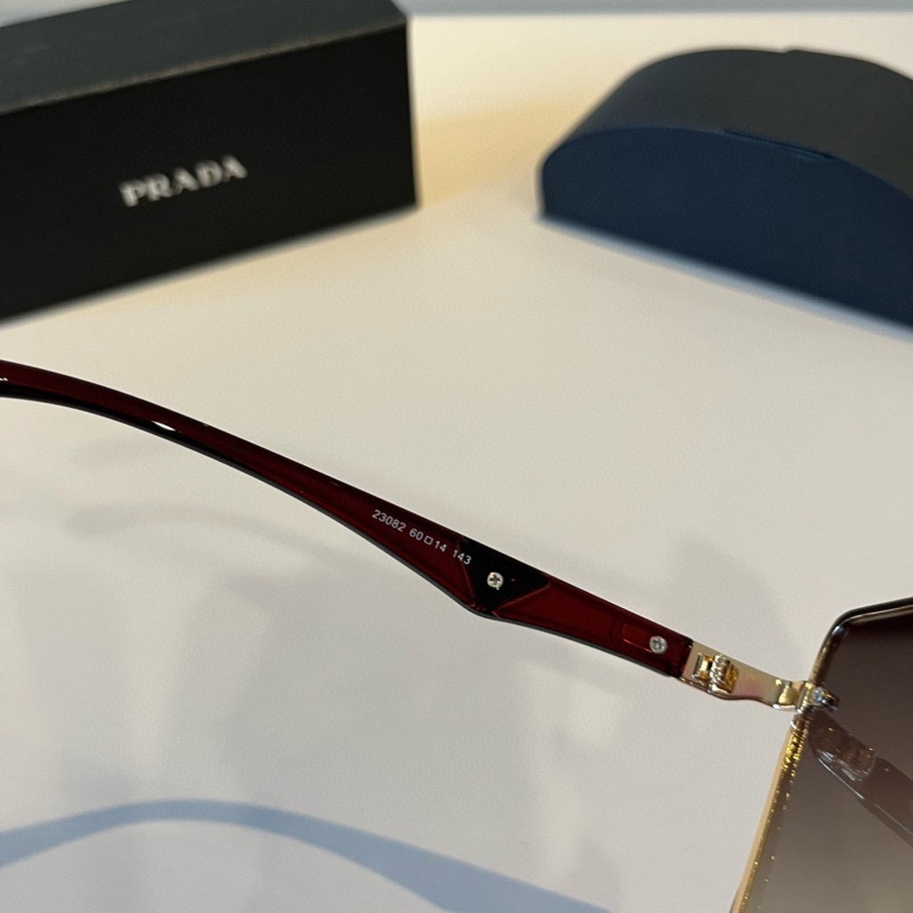 Prada Polarized Fashion Brown Lens Sunglasses for Men - 398929 - detail image 10