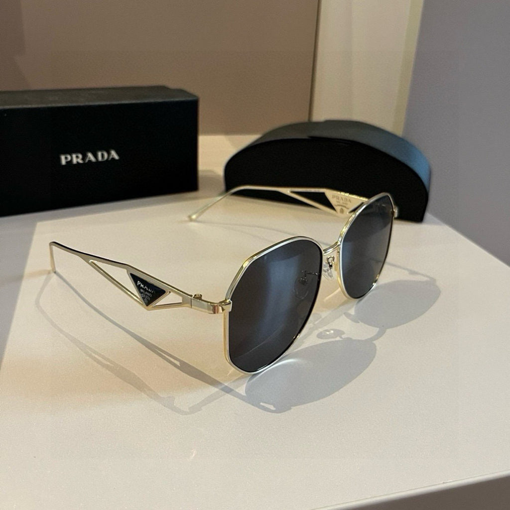 Prada Fashion Gold Lens Sunglasses for Women - 432130