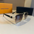 Louis Vuitton Metal Aviator Gold Lens Sunglasses for Men & Women - 431151