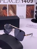 Prada Fashion Blue Lens Sunglasses for Men - 415693