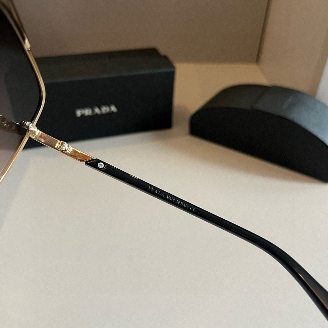 Prada Polarized Fashion Silver Lens Sunglasses for Men - 487101 - detail image 7