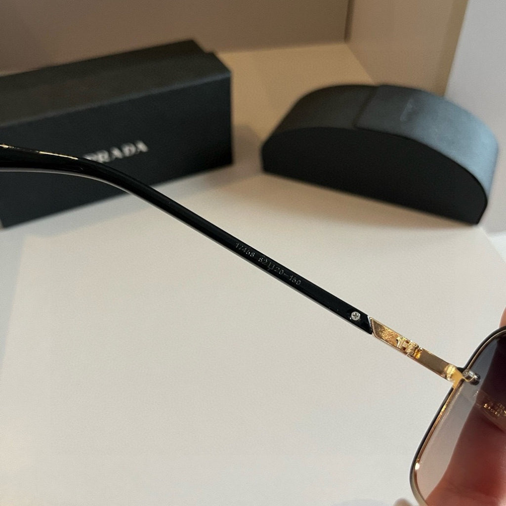 Prada Polarized Fashion Silver Lens Sunglasses for Men - 432048 - detail image 8
