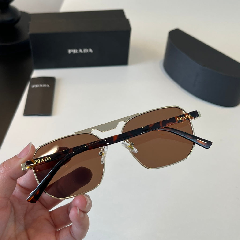 Prada Polarized Fashion Black Lens Sunglasses for Men - 449301 - detail image 7