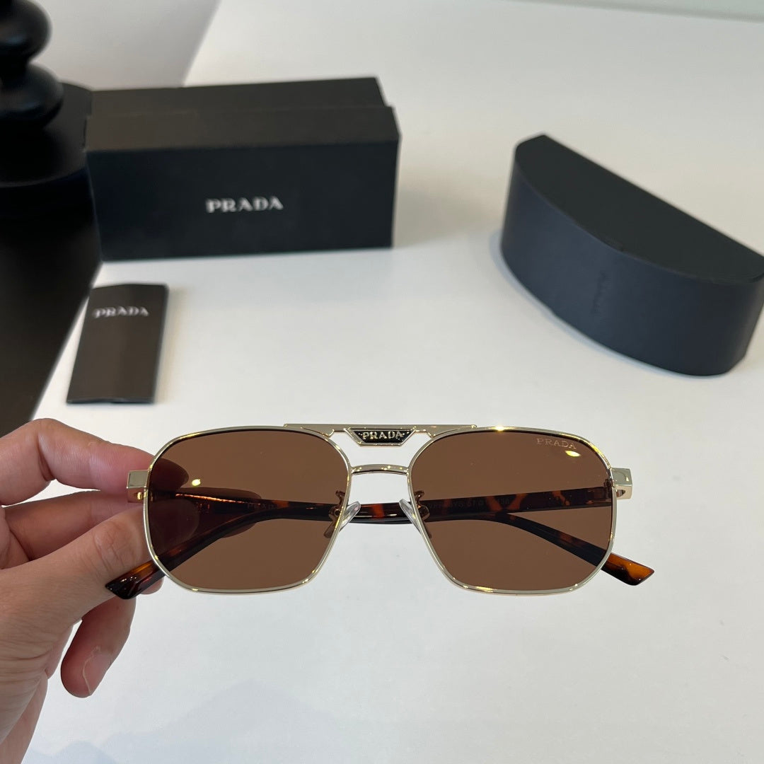 Prada Polarized Fashion Black Lens Sunglasses for Men - 432178 - detail image 4