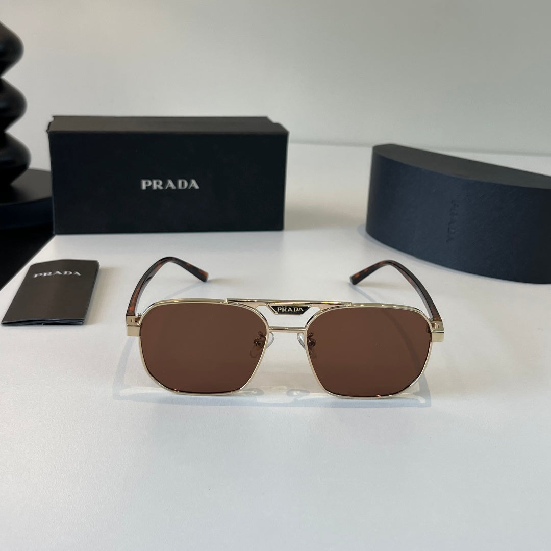 Prada Polarized Fashion Black Lens Sunglasses for Men - 432178 - detail image 2