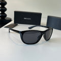 Prada Fashion Black Lens Sunglasses for Men - 487076