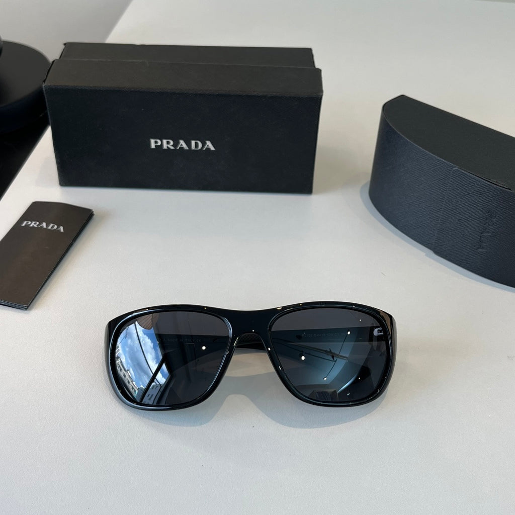 Prada Fashion Black Lens Sunglasses for Men - 432180 - detail image 5