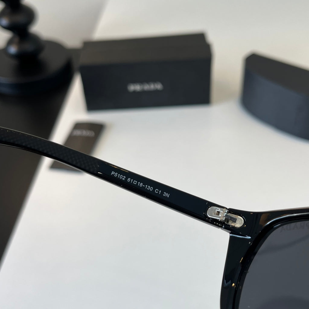 Prada Fashion Black Lens Sunglasses for Men - 432180 - detail image 8