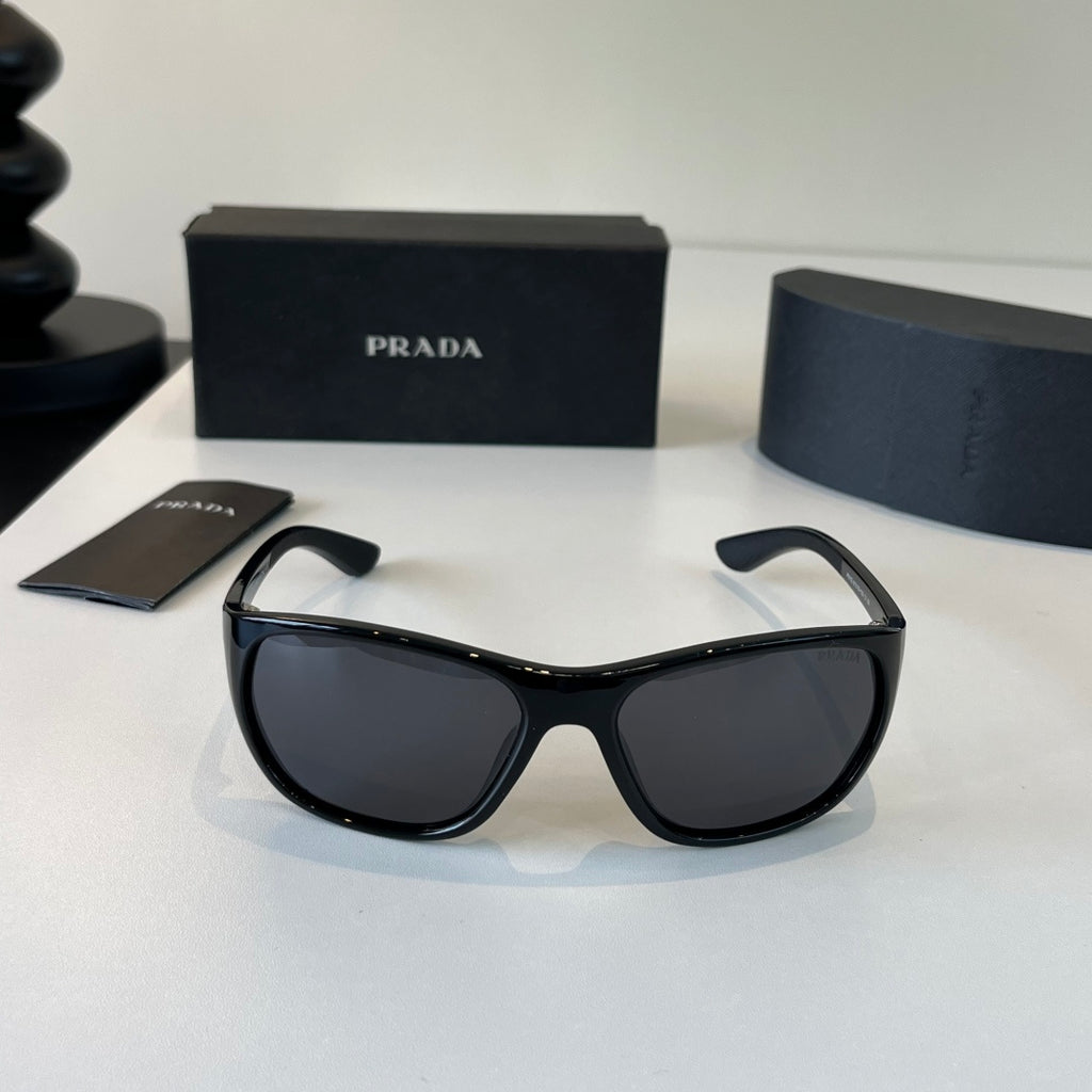 Prada Fashion Black Lens Sunglasses for Men - 432180 - detail image 2