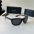 Prada Fashion Black Lens Sunglasses for Men - 432181